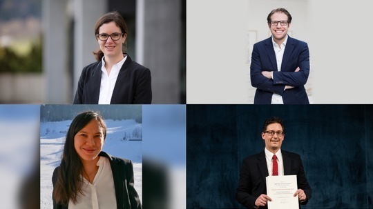 Vier neue Professoren an der HSG