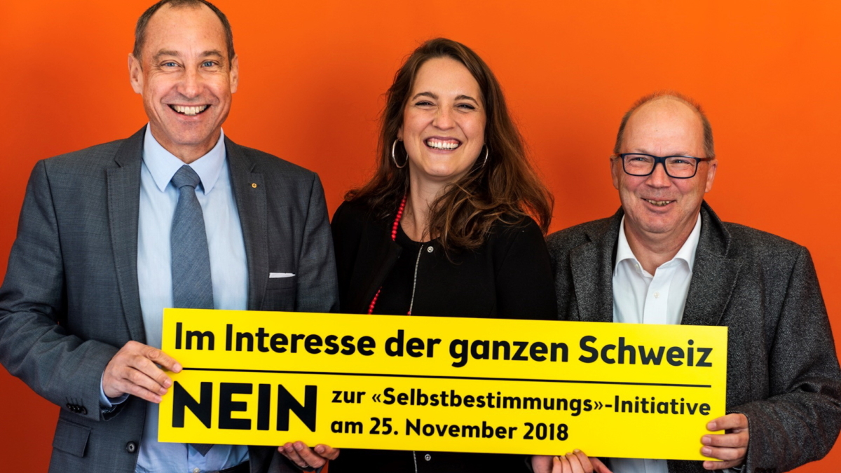 Thurgauer Allianz gegen Selbstbestimmungsinitiative