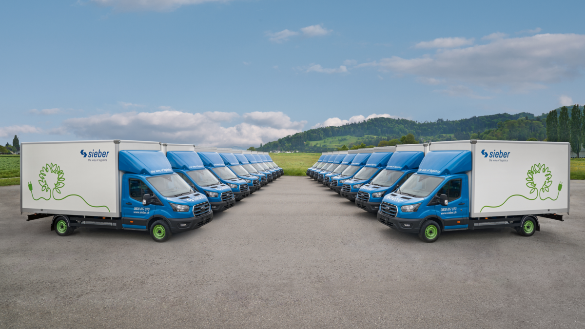 Sieber fährt elektrisch in Richtung grüne Logistik