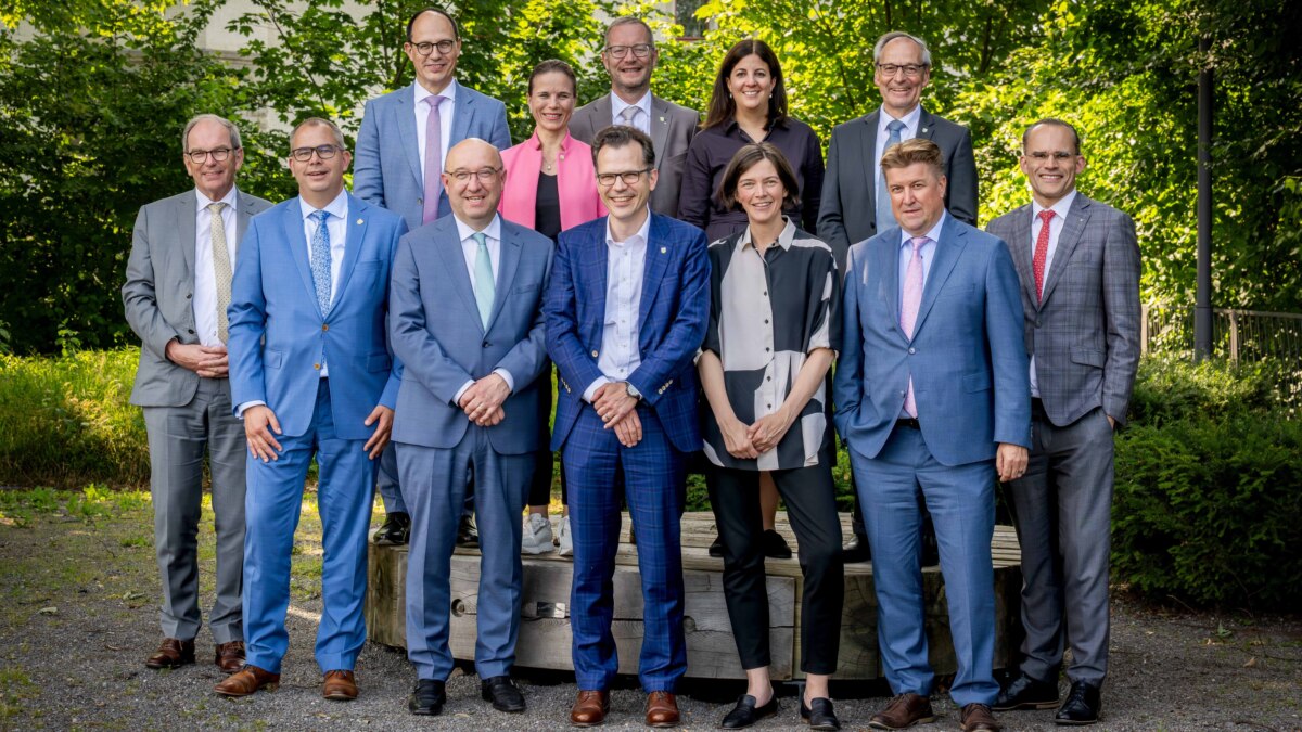 Thurgauer und St.Galler Regierung treffen sich in Arbon