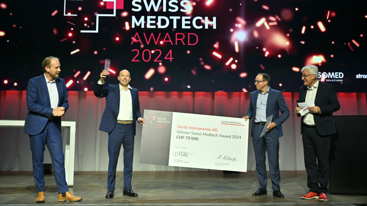 Oertli gewinnt Swiss Medtech Award