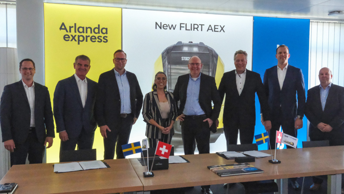FLIRT für Schweden: Stadler liefert neue Züge für den Arlanda Express