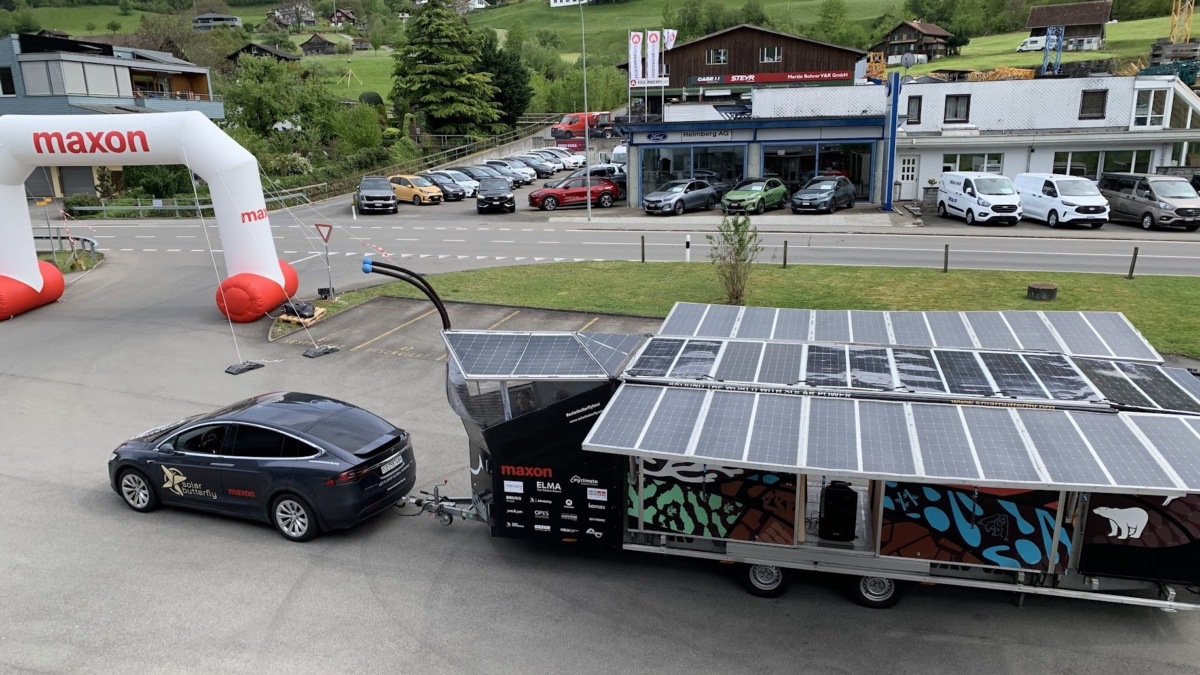 Mit Sonnenkraft um die Welt: Der SolarButterfly macht Halt in Kreuzlingen