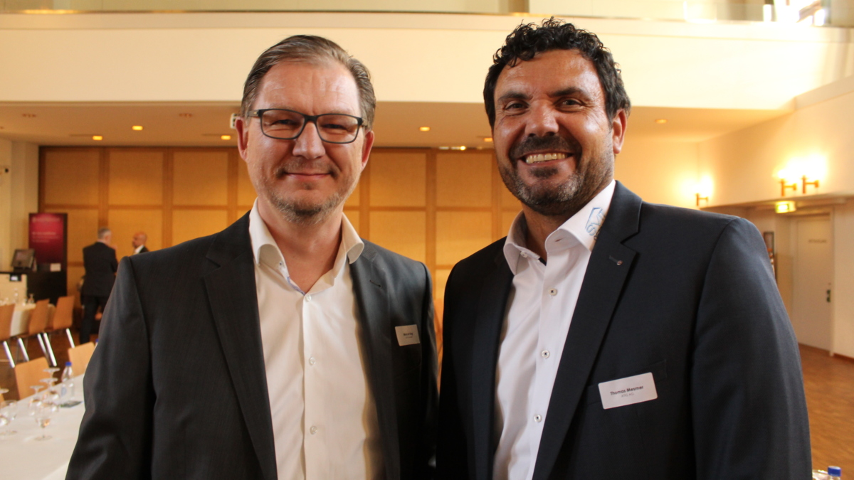 Marcel Hug, CEO SVIT Schweiz, und Thomas Mesmer, Präsident SVIT Ostschweiz