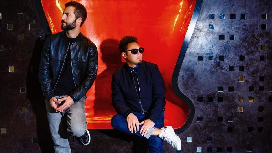 Bligg und Marc Sway an der Fussballnacht 2019