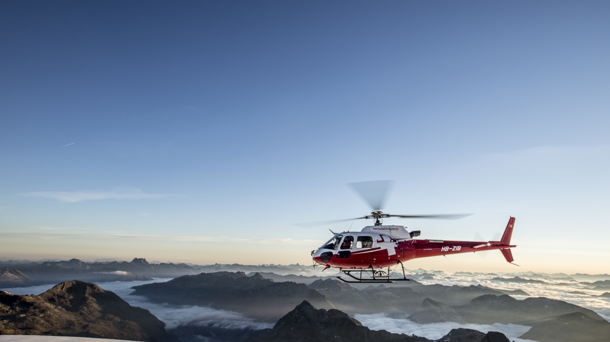 Tag der offenen Hangartore bei Swiss Helicopter