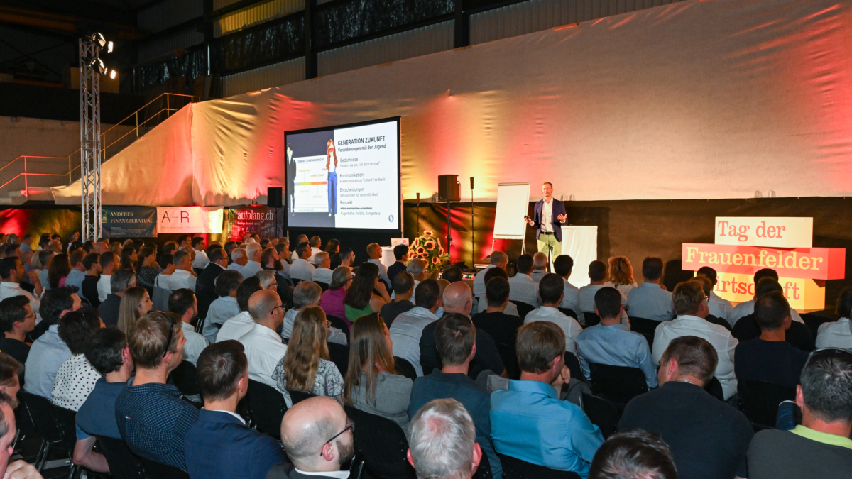 «Menschen gewinnen» am Tag der Frauenfelder Wirtschaft