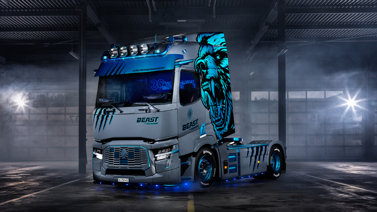 Thomann Nutzfahrzeuge stellt Eigenbau-Showtruck vor