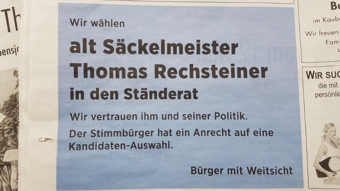 Innerrhoder Ständeratswahlen werden spannend