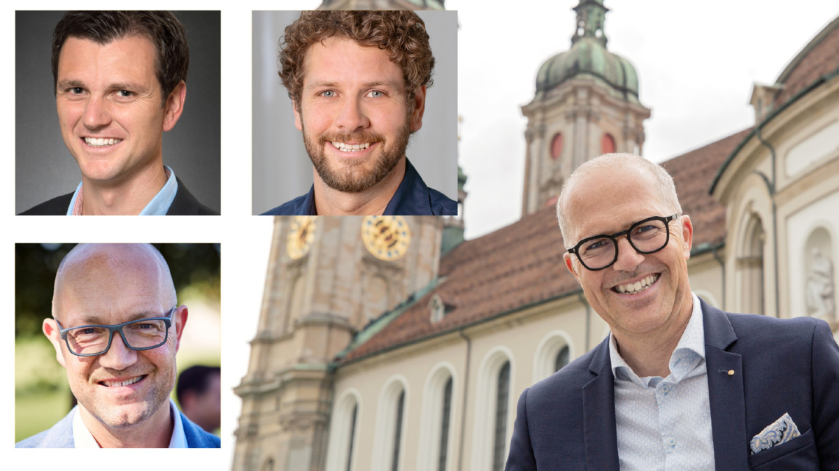 Christian Gressbach, Orlando Bergamin, Rolf Müller, Thomas Kirchhofer