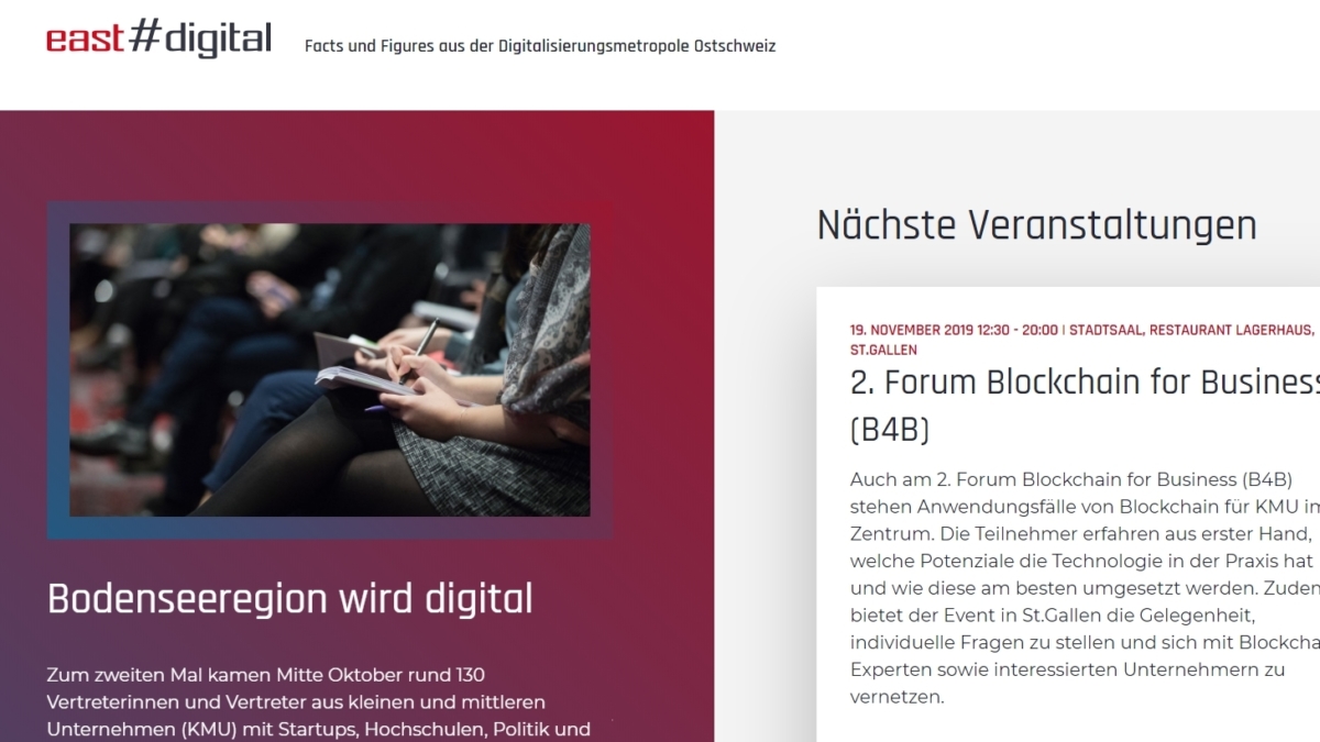 Die Ostschweiz wird noch digitaler