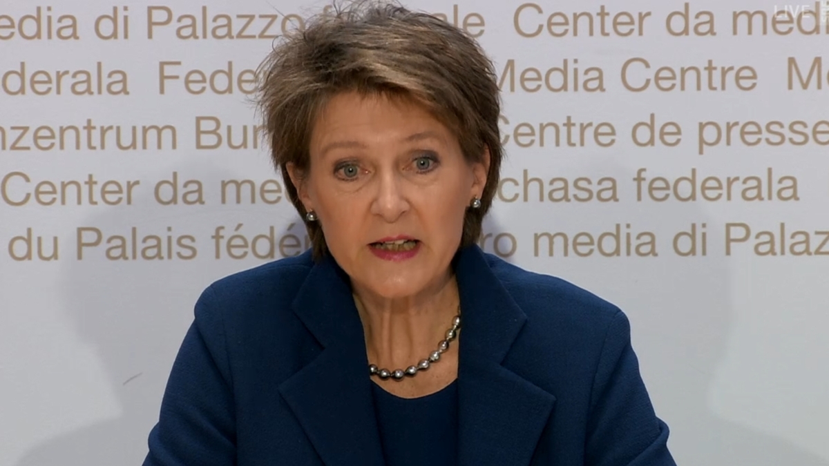Bundesrat beschliesst «ausserordentliche Lage»