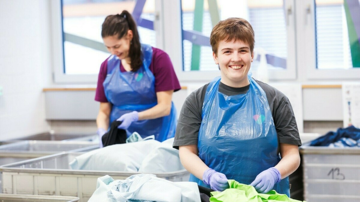 Valida zeigt neue Wäscherei