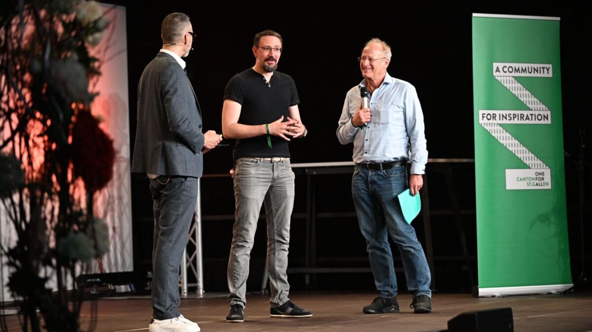 Michele Gygli (Mitte)