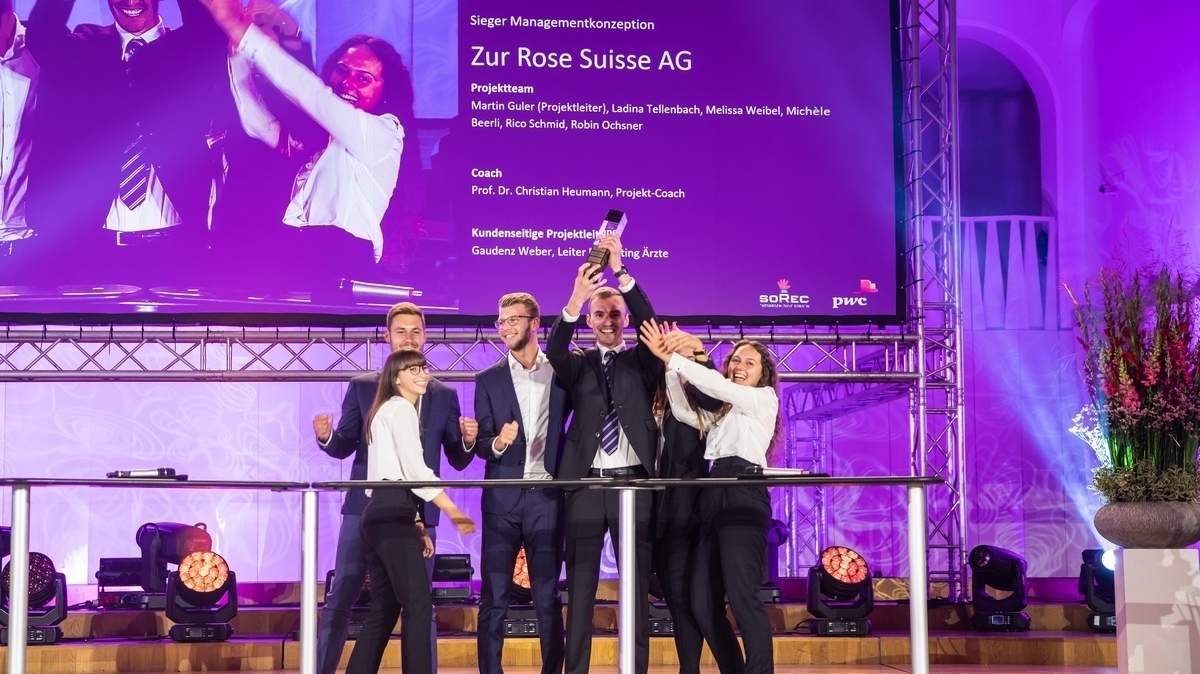 Siegerteam Managementkonzeption: Team «Zur Rose Suisse»