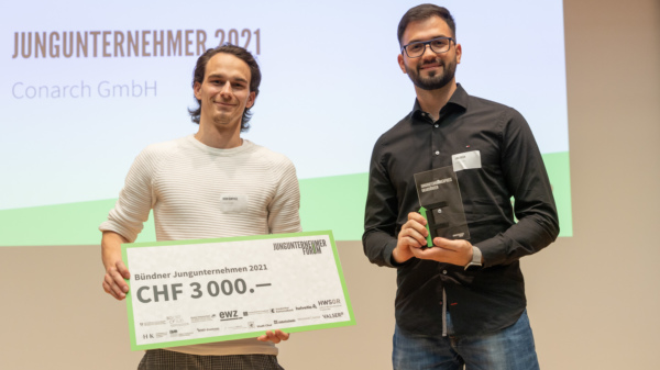 Jungunternehmerpreis geht an Conarch, Tech-Preis an Poweersnet