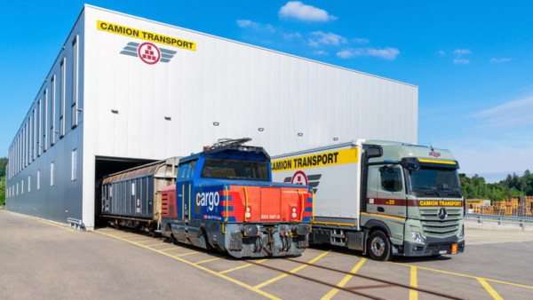 Bauwerk streicht Lagerstandort in Berneck und fördert duales Transportsystem