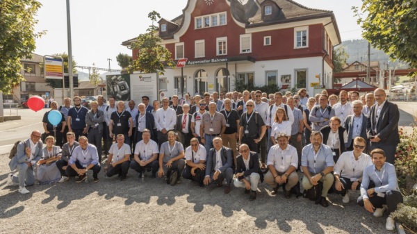 Die Bahnbranche zu Gast in Appenzell