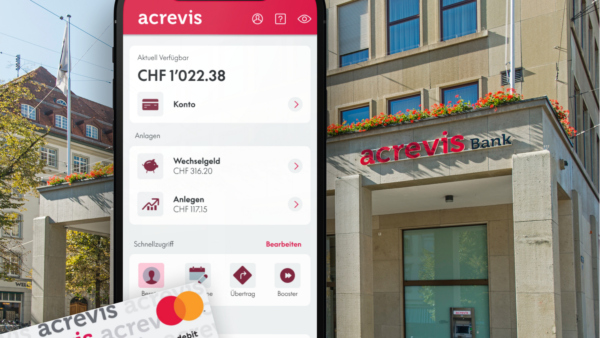 Kaspar& geht mit der Acrevis-Bank live