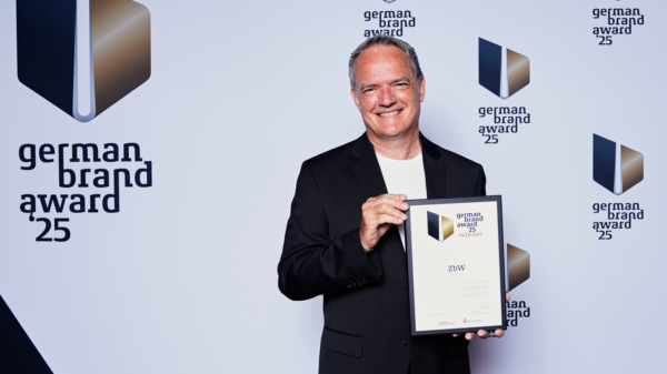 ZbW gewinnt German Brand Award 2025