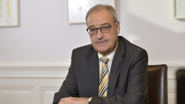 Bundesrat Guy Parmelin spricht an der OST über Geopolitik