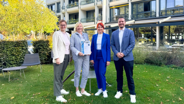 Zertifikat «Top-Ausbildungsbetrieb» für Hotel Heiden