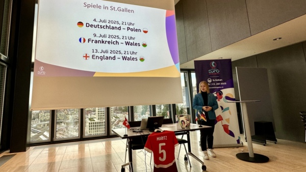 Women's EURO 2025 in St.Gallen: Drei Top-Nationen und zwei Newcomer