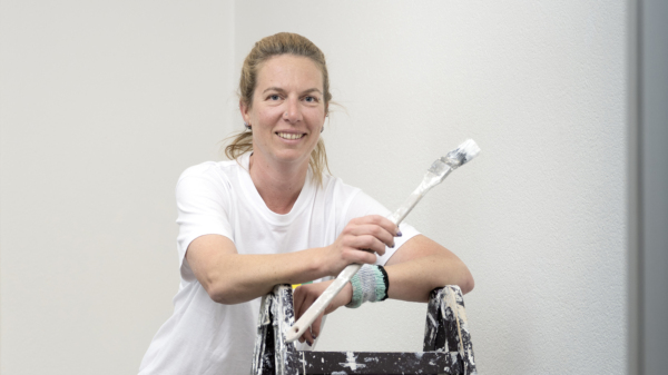 Sie hat das Flair für Farben