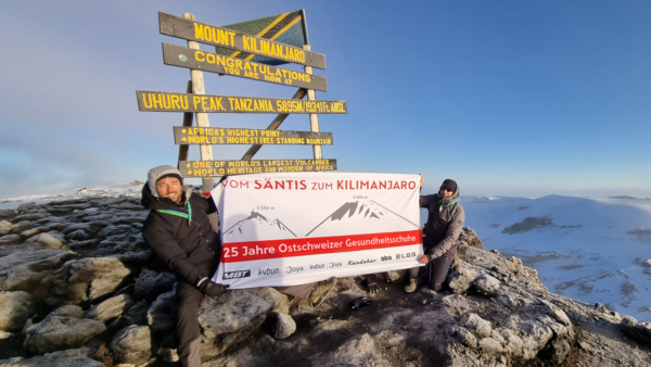 Vom Säntis bis zum Kilimandscharo - mit sportlichem Einsatz gegen extreme Armut