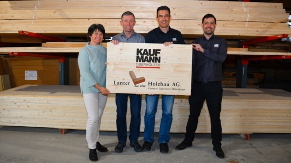 Kaufmann Oberholzer übernimmt Lanter Holzbau