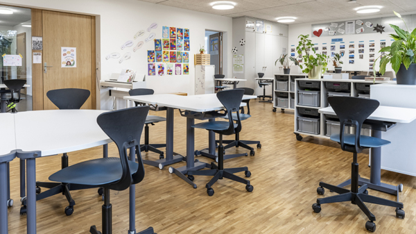 Die neuen Klassenzimmer können fast alles – nur fliegen können sie noch nicht