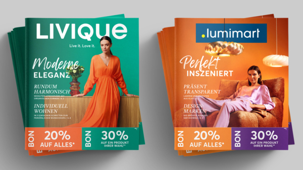 Ammarkt entwickelt Markenauftritt für Livique und Lumimart weiter