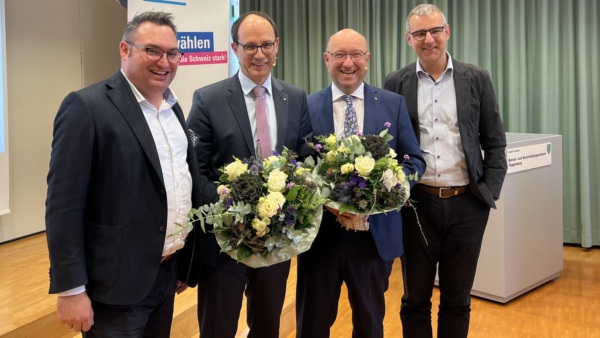 FDP steigt mit Mächler und Tinner ins Regierungsratsrennen