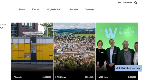 WISG präsentiert Website im neuen Design