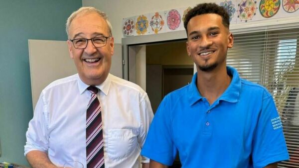 Bundesrat Parmelin besucht Valida