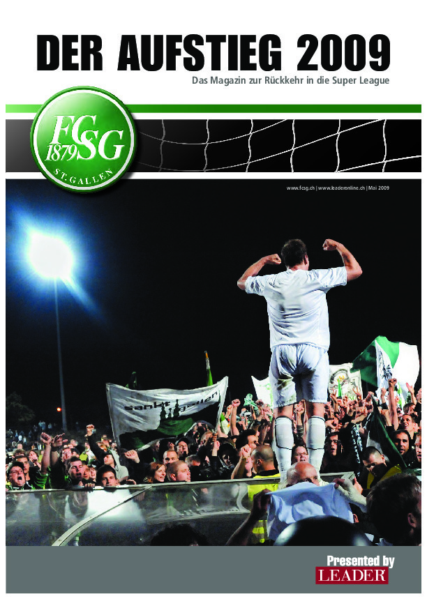 Aufstieg FCSG 2009