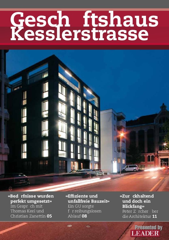 Geschäftshaus Kesslerstrasse 2009