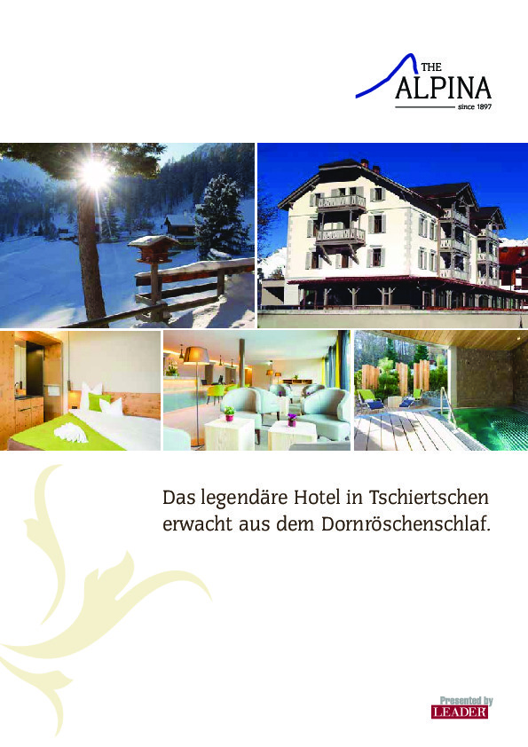 Alpina Resort  Tschiertschen 2016