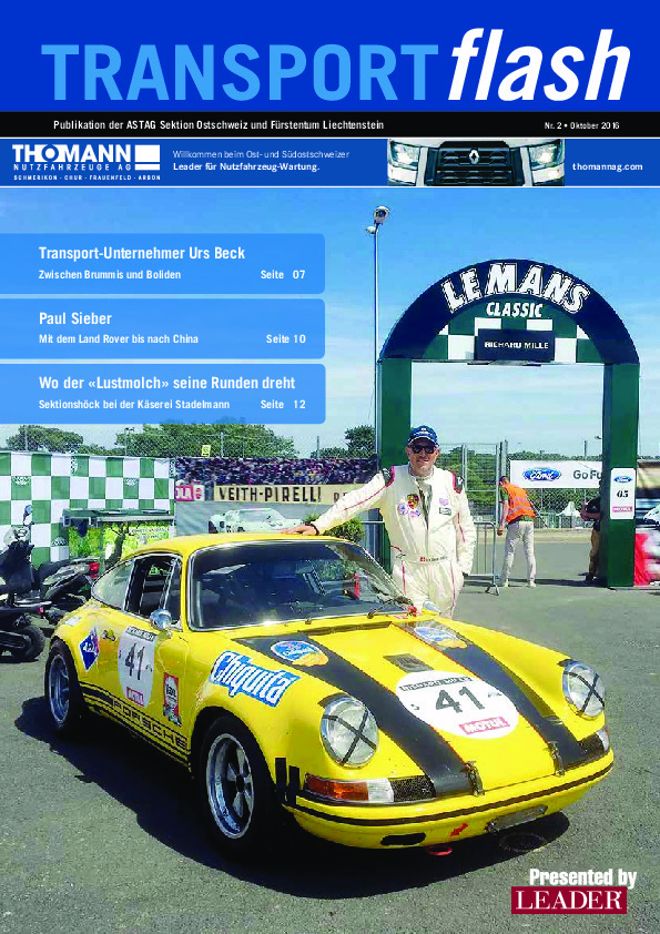 ASTAG Transport- flash 2/2016