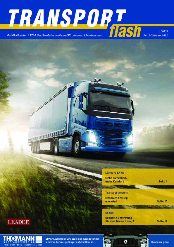 ASTAG TransportFlash Oktober 2022