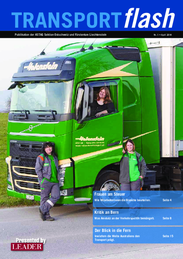 Transportflash April 2014