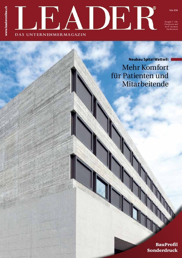 BAUprofil Neubau  Spital Wattwil 2018