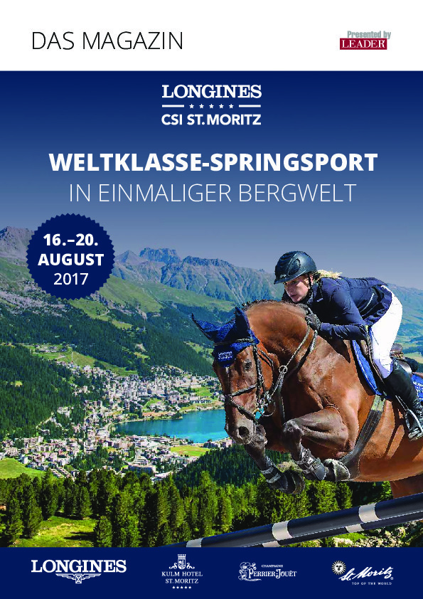 Longines CSI  St.Moritz 2017