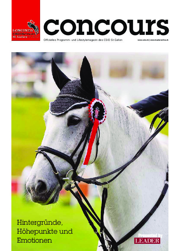 Longines CSIO Schweiz St.Gallen  2013