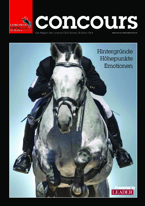 Longines CSIO Schweiz St.Gallen 2014