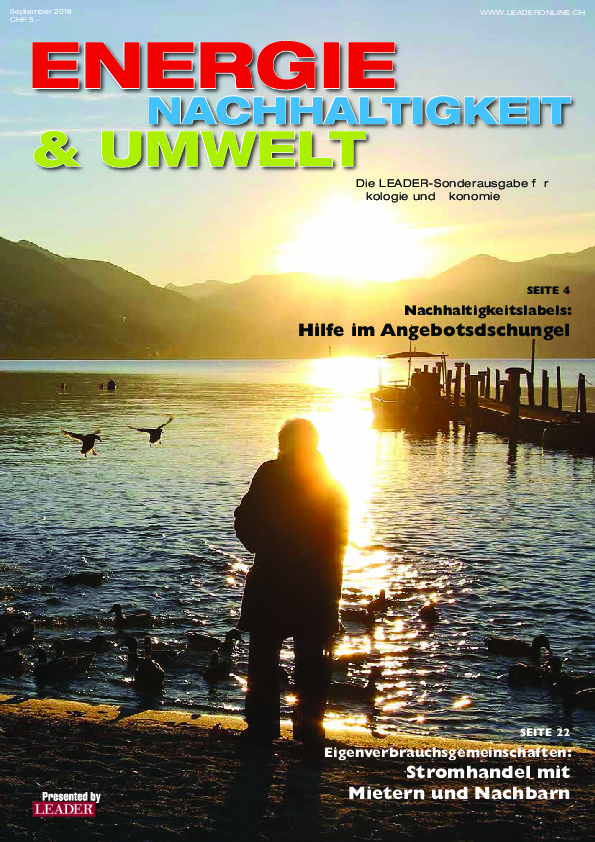 Energie,  Nachhaltigkeit &  Umwelt 2018