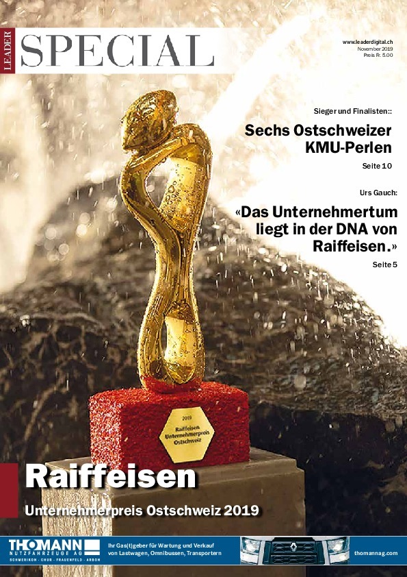 SPECIAL Raiffeisen Unternehmerpreis Ostschweiz 2019