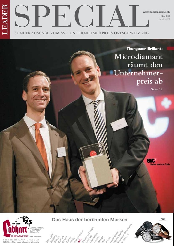 Prix SVC Ostschweiz 2012