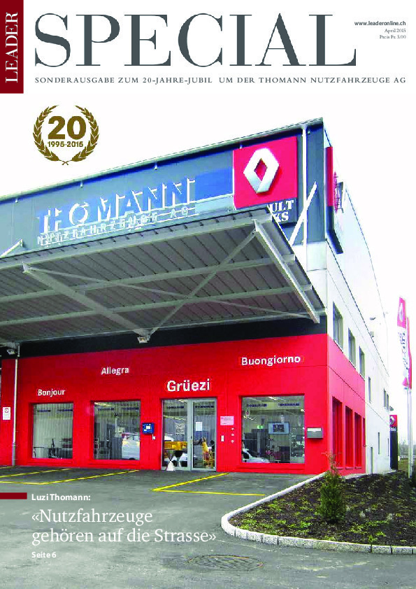 Thomann Nutzfahr zeuge AG 2015