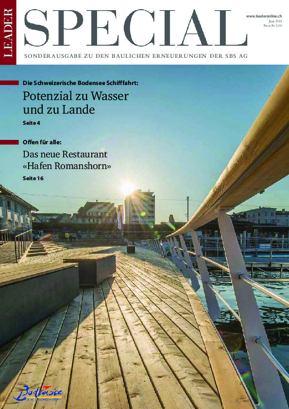 SBS Schifffahrt AG 2015